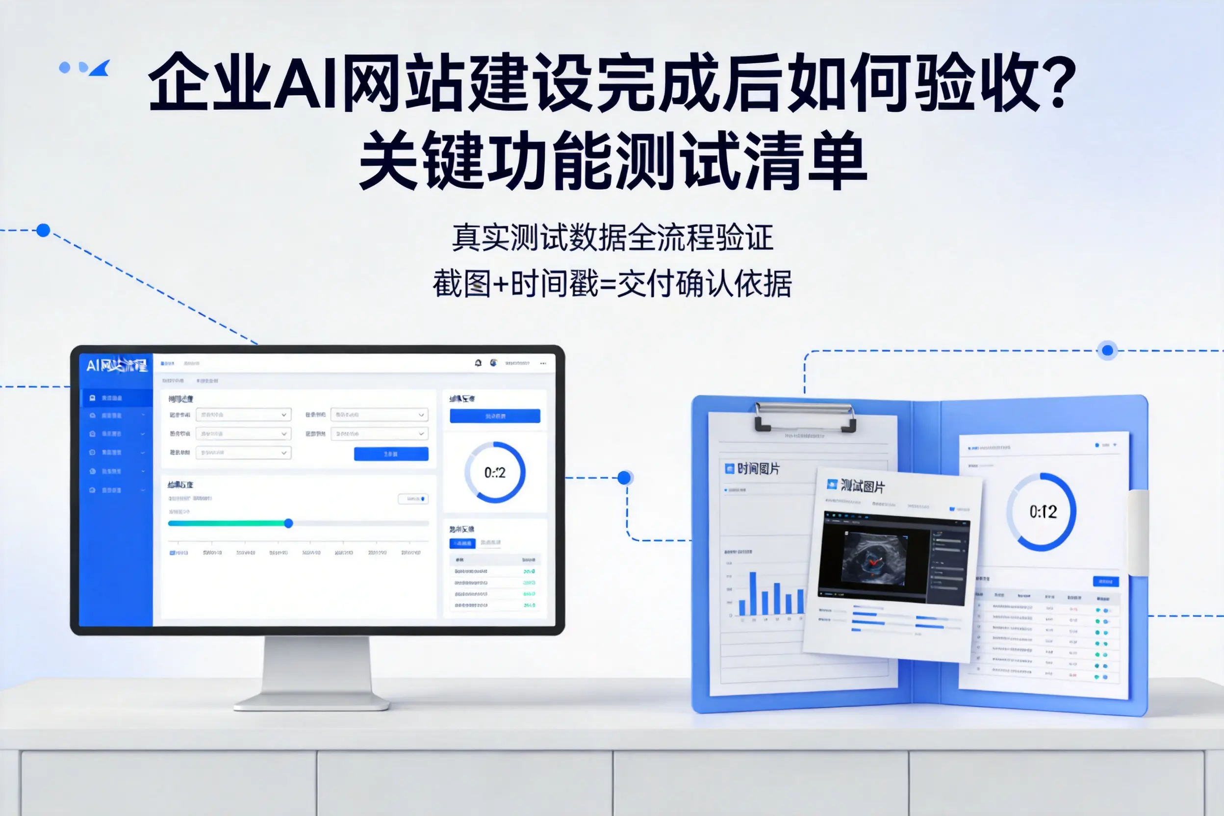 长治企业AI网站建设完成后如何验收？关键功能测试清单