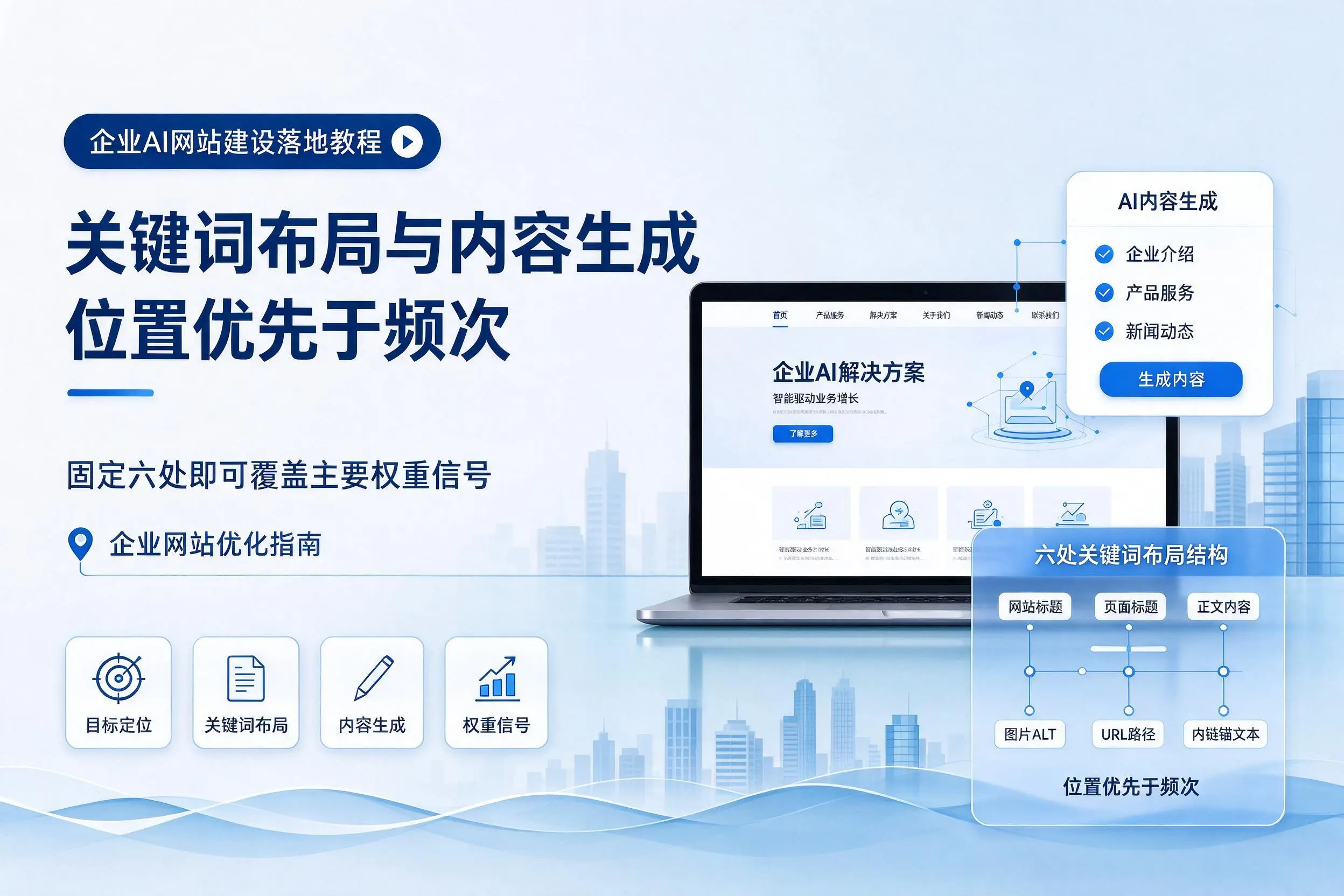 长治企业AI网站建设落地教程：关键词布局与内容生成