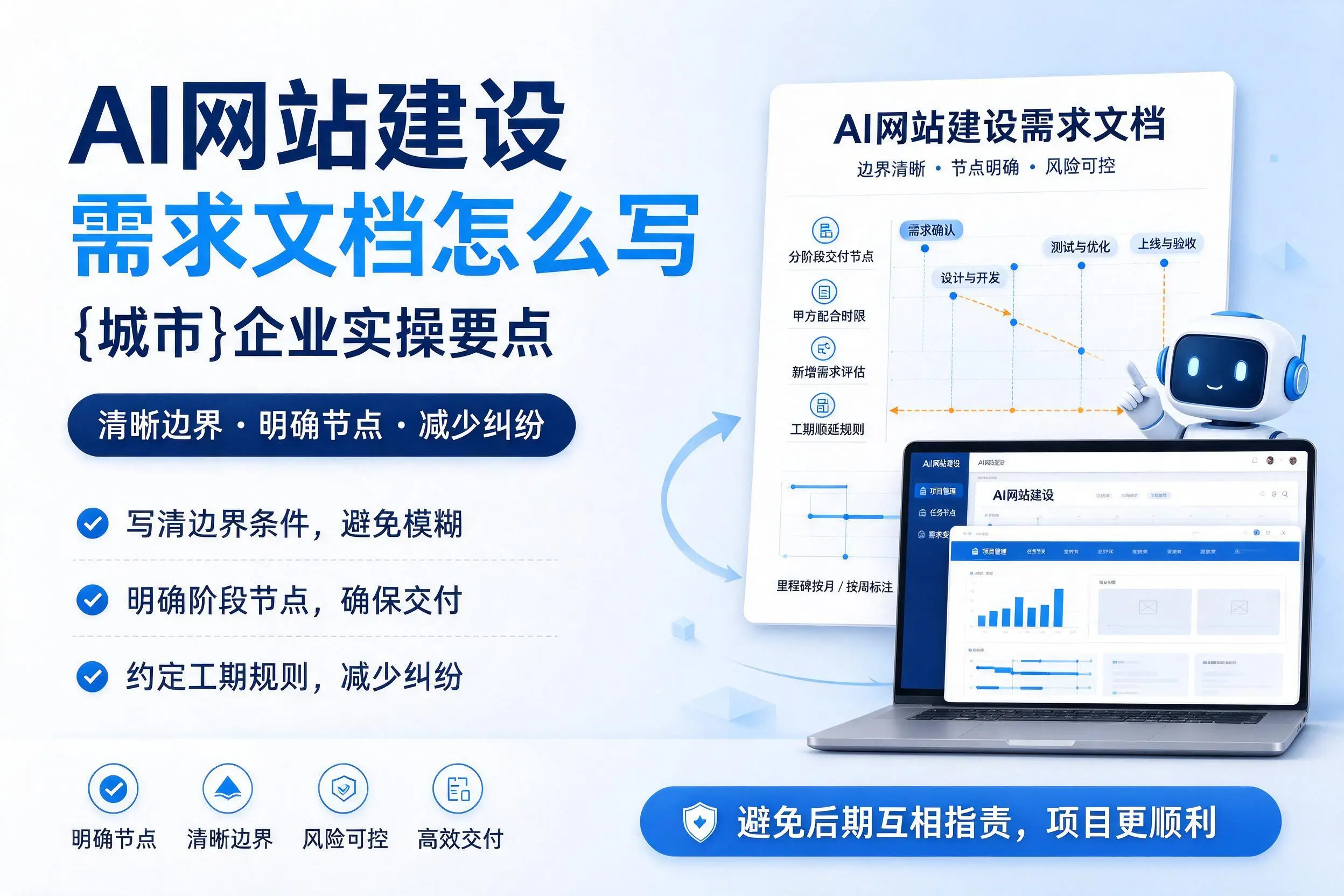 AI网站建设需求文档怎么写，长治企业实操要点